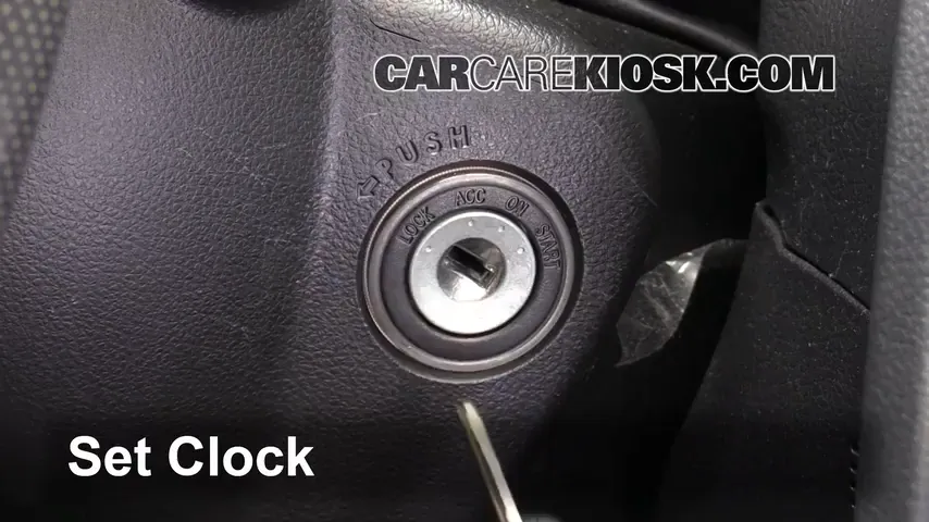 2016 Subaru WRX STI 2.5L 4 Cyl. Turbo Clock